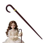 Rrlihjgu Bastón - Bastones en miniatura con muletas para cosplay, accesorios decorativos para disfraz, artesanía, Halloween, juego de rol, coleccionistas, niños, cosplay, museo