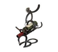 Rrlihjgu Botelleros de Encimera | Expositor de Hierro artístico Antideslizante,Pequeño botellero de Vino,para Estante, Encimera, Cocina, Comedor, Apartamento, Bar, Oficina,