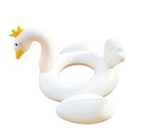 Rrlihjgu Boya Adulto para Piscina | Boya Inflable con Toldo para | Estructura ergonómica bajo los brazos para piscina jardín Río Fiestas Familiares