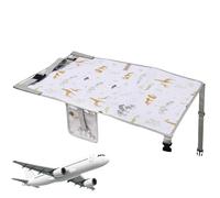 Rrlihjgu Cama De Avión para Niño Pequeño - Reposapiés Portátil de Avión para Vuelos,Accesorios Plegables para Muebles de Guardería de Bebés en Vuelos, Viajes y Vacaciones