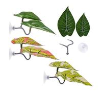 Rrlihjgu Cama para dormir, para peces luchando - Cama de descanso decorativa Guppy para la cría Juego de 4