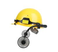 Rrlihjgu - Casco de seguridad con ventilador, diseño ergonómico, ventilador orientable para astillero arboricultura DIY tamaño de árboles