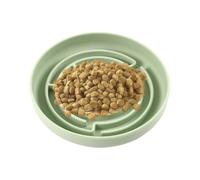 Rrlihjgu Cuenco de Lento, para Perros lentos | Silicona Maze Dog Bowl Alimentador Lento | Juguetes interactivos Anticompañero de Piso con una Taza de Vientre reducen el aburrimiento