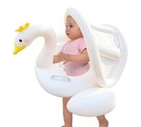 Rrlihjgu Flotador Piscina | Boya Inflable con Toldo para - Estructura Ergonómica bajo Los Brazos para Piscina Jardín Río Fiestas Familiares