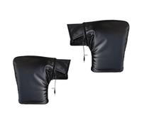 Rrlihjgu Guantes calefactables para manillar de moto, cubierta térmica como calentador para las manos, guantes de moto para puños y manillares, adecuados para scooter, ATV, bicicleta eléctrica y