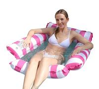 Rrlihjgu Hamaca Flotador de Piscina,Flotador Inflable de la Piscina de la Silla de Hamaca del Agua - Silla de Hamaca Flotante, Flotador de Inflable para exterior, Playa