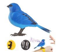 Rrlihjgu Juguete Pájaro para,Figuras Pájaros Juguetes - Pájaro Hablando Electrónico Lindo Realista Decoración Dormitorio Juguete Actividad Sala Juego Viajes