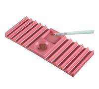 Rrlihjgu Organizador Para Cepillos De Uñas - Antideslizante Ahorro De Espacio Doble Cabezal | Bandejita y Estante de Escritorio para las Uñitas,Exposición y Orden para Técnicas Principiantes