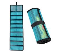 Rrlihjgu Para Señuelos | 10 Bolsillos Protectores Portátiles Impermeables - Porta Señuelos De Pesca Y Rollo De Almacenamiento De Aparejos,para Agua Salada, Orilla, Lago, Río, Aguas Profundas