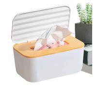 Rrlihjgu Porta Toallitas - Organizador De Mesa para Pañuelos | Organizador Hermético Multiusos Antipolvo para Guardería Coche Maquillaje Cocina Baño Y Pañales