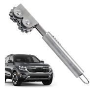 Rrlihjgu Rollo para aislamiento de ruido, almohadilla de aislamiento acústico con rueda enrollable, rollo de aislamiento acústico para coches, puertas, camiones, remolques, SUV, autocaravanas y