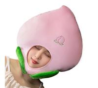 Rrlihjgu Sombrero de fruta | Sombrero de juguete de peluche | Accesorios de disfraz Cosplay, Photobooth para cumpleaños, fiestas, espectáculos y adultos