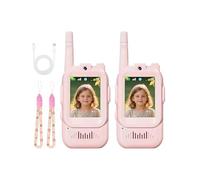 Rrlihjgu Walkie Talkies para Niños - Intercomunicador De Largo Alcance con Efectos De Voz - Efectos De Voz para Walkie Talkies Infantiles | para Juegos Familiares Navidad Cumpleaños para Niños