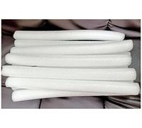RRNAR Barras de Espuma Antideslizantes para Fundas de sofá elásticas, Sujetadores de Funda de sofá, Tira de Espuma elástica, Forma Intercambiable,Blanco,7 PCS