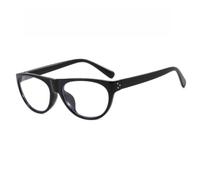 RRNTTTM Gafas de sol circulares de estilo vintage informal para hombre y mujer, clásicas gafas de sol redondas ovaladas de estilo retro (negro transparente)
