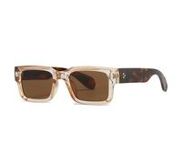 RRNTTTM Gafas de sol clásicas con remaches para hombre y mujer, gafas de moda para hombre, gafas de sol punk, gafas de pesca retro, UV400, WM2346, C5