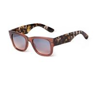 RRNTTTM Gafas de sol de carey de moda para mujer, estilo retro, gris, con montura grande y gruesa, para hombre (3)