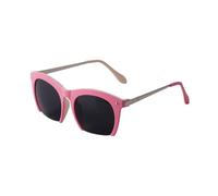 RRNTTTM Gafas de sol retro de media montura para mujer, montura grande, color carey, con protección UV400, para verano (4)
