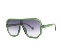 RRNTTTM Gafas de sol vintage de gran tamaño con montura de leopardo para mujer, gafas de sol para hombre, resistentes al viento, con protección UV400 (5)