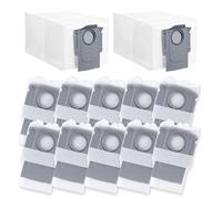 Rrochio 12 Bolsas Aspiradora para roborock Qrevo Pro, Qrevo S, Qrevo, Qrevo Master, Repuesto para S8 MaxV Ultra, Saros 10R, QV 35S, QV 35A, Saros Z70, Qrevo serie, Qrevo Curv serie, Qrevo Edge serie