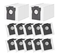 Rrochio 12 Bolsas de Polvo para Dreame L10s Ultra Gen2, X40 Ultra Complete, X50 Ultra Complete, Repuesto para Xiaomi X20+, X10, X10+, Repuesto para MOVA V50 Ultra Complete, P50 Pro Ultra, E30 Ultra