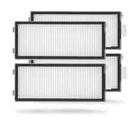 Rrochio 4 Filtro HEPA para roborock Qrevo Master, Accesorios de Aspiradora Robot para Qrevo Slim Piezas de Repuesto Lavable y Reutilizable