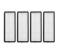Rrochio 4 Filtros HEPA para roborock Qrevo Pro, Qrevo S, Repuestos de Robot aspiradore para Qrevo Curv Serie, Qrevo Edge Serie, Qrevo MaxV, Qrevo Plus, Qrevo S5V, QV 35S, QV 35A