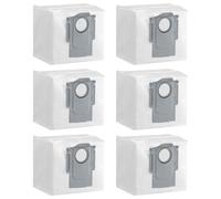 Rrochio 6 Bolsas para roborock Q7 L5+, Q10 S5+, Repuesto Compatible con S7 Max Ultra, Q8 Max+, Q5+, Q5 Pro+, Q5 Max+, Q55 DuoRoller+, Q7 M5+, Q10 X5+, S7 MaxV Ultra, S7 Pro Ultra, S8 Pro Ultra, S8+