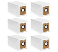 Rrochio 6 Piezas Bolsas de Polvo para Dreame D10 Plus, D10s Plus, D9 Plus, Z10 Pro, Repuesto Compatible con Robot Aspirador, Gran Capacidad de 2,5 Litros