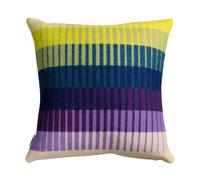 Røros Tweed Cojín Åsmund gradient 50x50 cm Yellow-blue