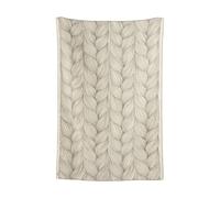 Røros Tweed Manta Naturpledd 135x200 cm Flette