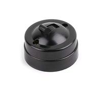 RROVE Caja de regalo 2019, interruptor de control único, montado en superficie, botón de luz de pared antiguo