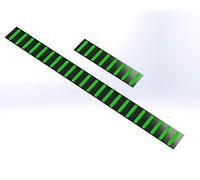 RRP Adhesivo ProGuard, Trasero, Negro/Verde