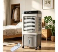 RRrawgff Aires acondicionados portátiles, Enfriador evaporativo portátil con Tanque de Agua de 10.5 galones, Enfriador de Aire evaporativo sin Ventana con 3 velocidades para Dormitorio y Oficina, Air