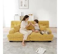 RRrawgff Sofá Esquinero Modular en L, Sofa 2-4 Plazas con función Cama y Chaise Longue Derecha, Sofá Cama Chaise Longue, Sofas de Salón Modernos Tela de Chenilla