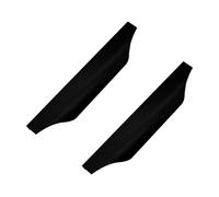 RRrawgff Tiradores para Muebles, Paquete de 2, aleación de Aluminio, para armarios, cajones y gabinetes de Cocina, Acabado Negro Mate, múltiples Opciones de fabricación (Longitud: 800 mm).