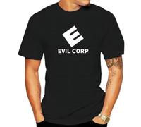 RRRRDXdx333 Mr-Robot-Evil-Corp-Logo-T-Shirts-T-Shirt-Short-Sleeve-Mr-Robot