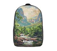 RRTYVFD Abel Tasman National Park - Mochila escolar para niños, diseño de parque nacional, mochila informal de alta capacidad, mochila de viaje para libros, Parque Nacional Kruger South Africa Art, 17