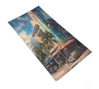 RRTYVFD City of Salsa Miami USA - Toalla de mano altamente absorbente, suave, suave para pieles sensibles, 35 x 73 cm