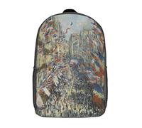 RRTYVFD Claude Monets Camille - Mochilas para niños, bolsa de anime, mochila infantil de gran capacidad, impresa en 3D, mochila escolar para estudiantes, mochila escolar para niños y niñas, The Rue