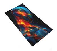 RRTYVFD Ember Soul - The Burning Within Bah Toallas absorbentes y suaves para la piel, ideales para spa, gimnasio y hotel 35 x 73 cm