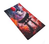 RRTYVFD Ghostly Halloween in Japan - Toalla de baño para espalda con cómoda toalla de limpieza, perfecta para el hogar, 35 x 73 cm