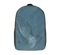 RRTYVFD Lindas bolsas de viaje impresas en 3D para dos caballeros en atuendo del siglo XVIII, mochila escolar para niños, mochila informal para exteriores, mochila informal para niñas, Dibujo de manos