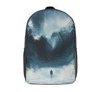 RRTYVFD Mochila escolar, diseño de ciudad de México al atardecer, mochila escolar, mochila escolar, mochila de viaje, bolsas de libros, bolsas de libros impresas en 3D, mochila de gran capacidad para