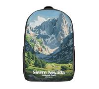 RRTYVFD Mochila escolar para escolar, ilustración del Parque Nacional Mesa Verde, mochila escolar para niños impresa en 3D, bolsa de viaje de moda, bolsa de escuela para niños, Sierra Nevada Parque
