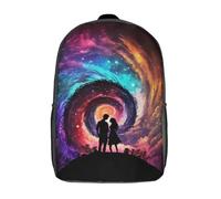 RRTYVFD Mochila para niños, mochila escolar Torii Gate in The Lake de gran capacidad para estudiantes, mochila para niños, niñas, adultos y adolescentes, Puerta Torii en el río, 17"