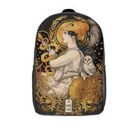 RRTYVFD Mochilas para niños, mochila escolar con estampado 3D de alce ártico, mochila de viaje impermeable para niños, This is My Take on Pallas Athena, One of My F, 17"