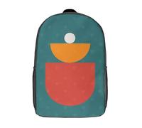 RRTYVFD Modern Textures V - Mochila escolar infantil con impresión 3D para niños, mochilas de viaje, mochilas para libros, mochila escolar para niños, Arquitectura clásica II, 17"