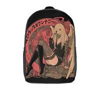 RRTYVFD Vibrante Archer Mochila Escolar Impresión 3D Niños y Niñas Mochila Escolar Mochila de Viaje para Niños, Angel With Mechanical Wings, 17"