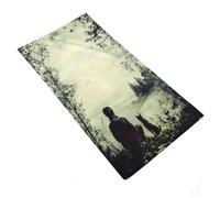 RRTYVFD Vintage Solitude - Man And Dog in Tranquil Nature Bah Toallas altamente absorbentes, toalla suave perfecta para el hogar, 35 x 73 cm
